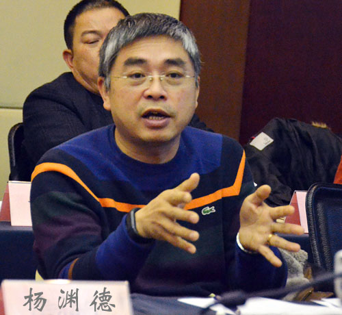 中國(guó)涂料工業(yè)協(xié)會(huì)楊淵德秘書(shū)長(zhǎng)